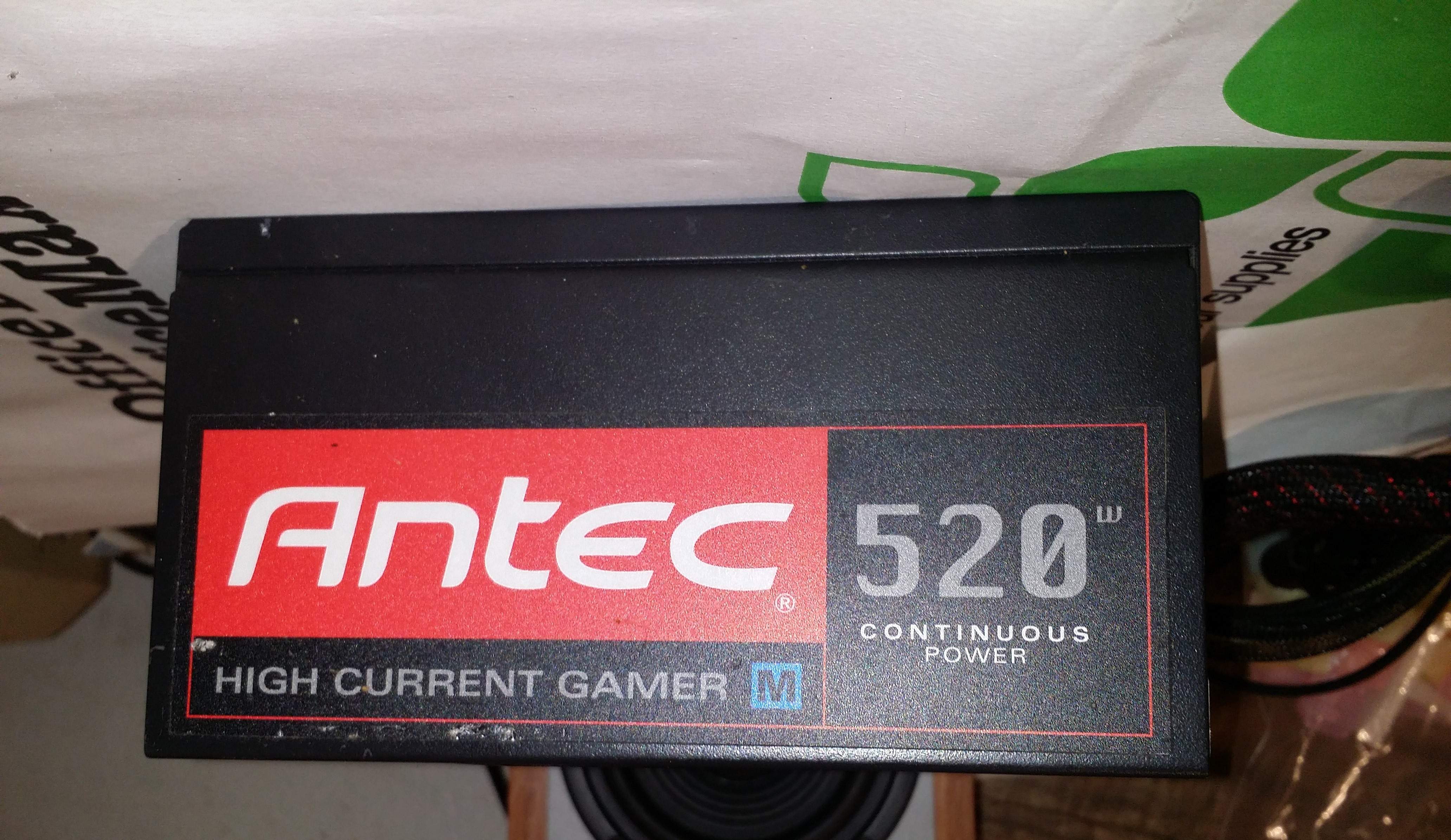 Antec High Current Gamer Series HCG-520 520W ATX12V Semi ...
